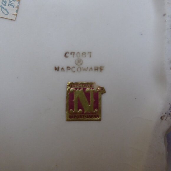 VINTAGE NAPCOWARE JAPAN CERAMIC CAVALIER KING CHARLES SPANIEL DOG VASE PLANTER - Picture 12 of 13